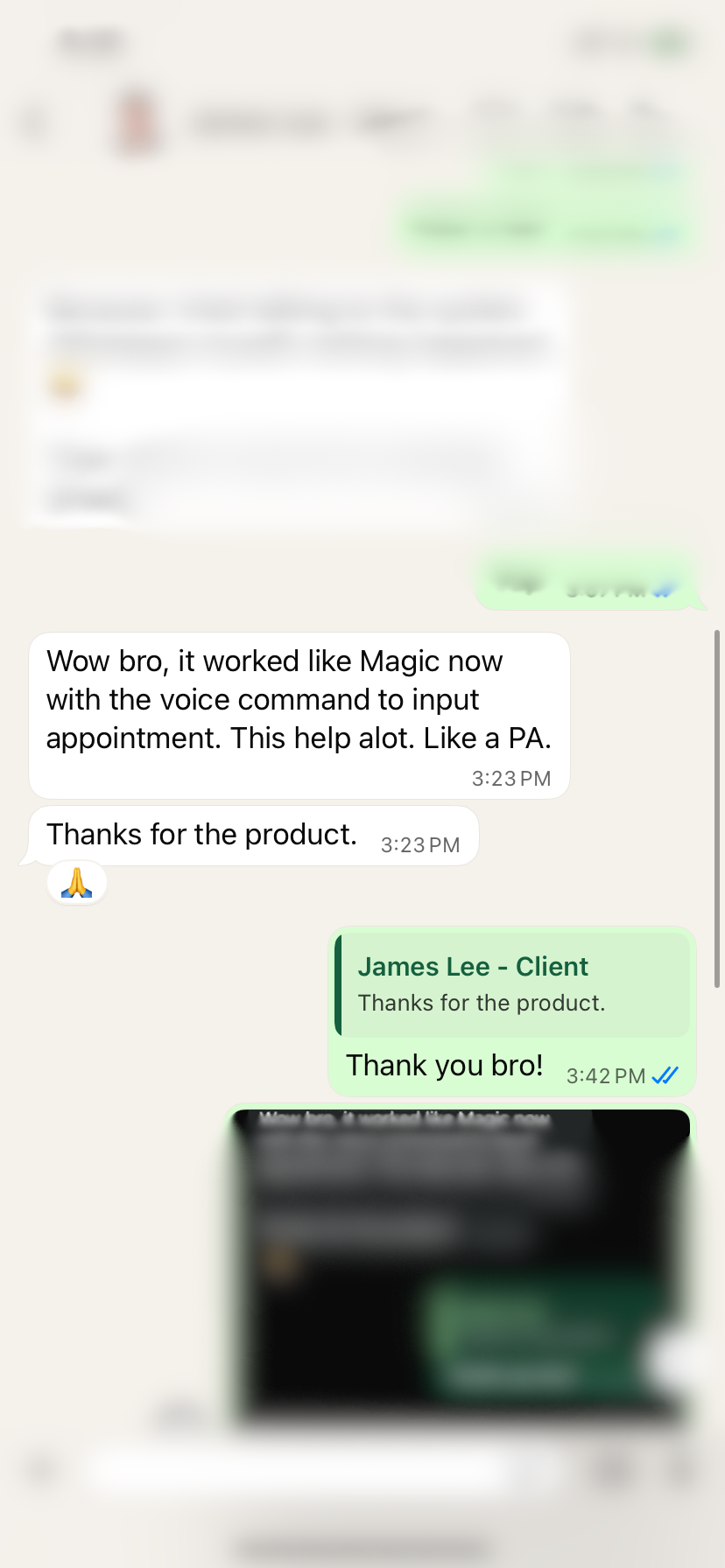 Customer testimonial from James - Realstar Premier Group